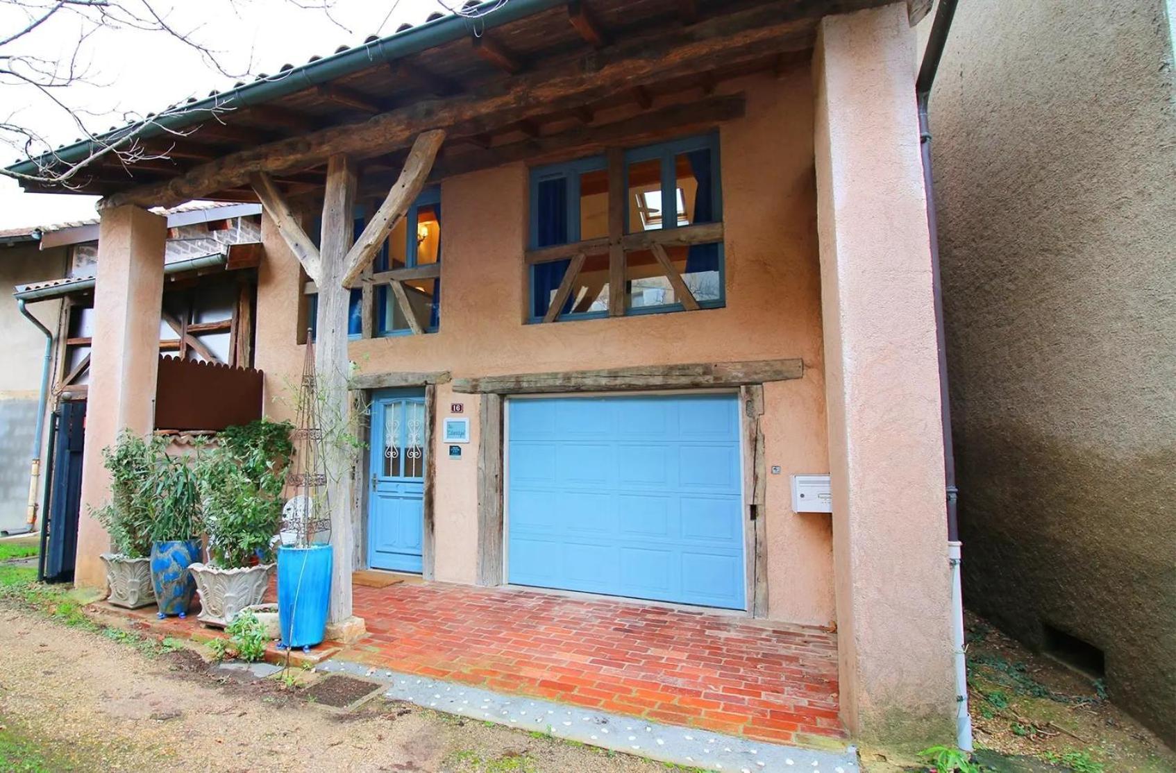 Les Colombages Apartamento Biziat Exterior foto